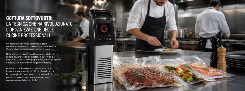 Cottura sottovuoto: la tecnica che ha rivoluzionato l’organizzazione delle cucine professionali