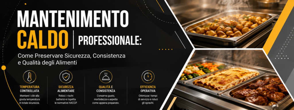 Mantenimento Caldo Professionale: Come Preservare Sicurezza, Consistenza e Qualità degli Alimenti